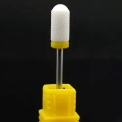 Fresa Cerámica Barril Banda Amarilla