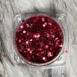Glitter Rosado Oscuro 