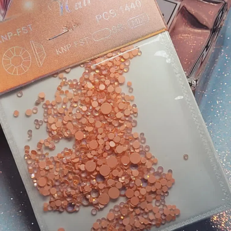 Piedra Opal Tono Salmón 