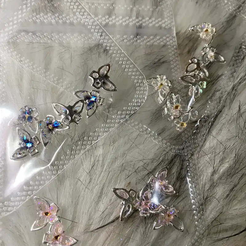 Mariposas de Joyería con Cristales