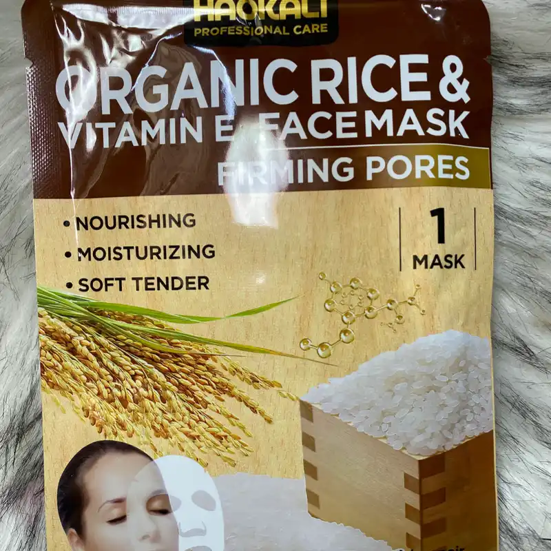 Mascarilla de Velo de Arroz