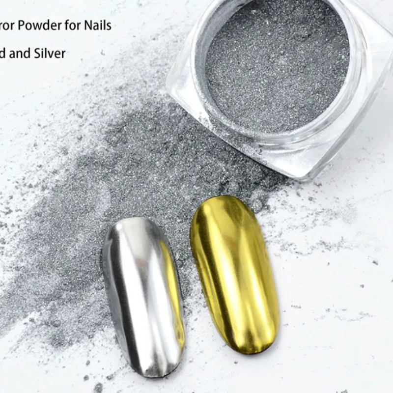 Pareja de Efecto Dorado y Plateado 