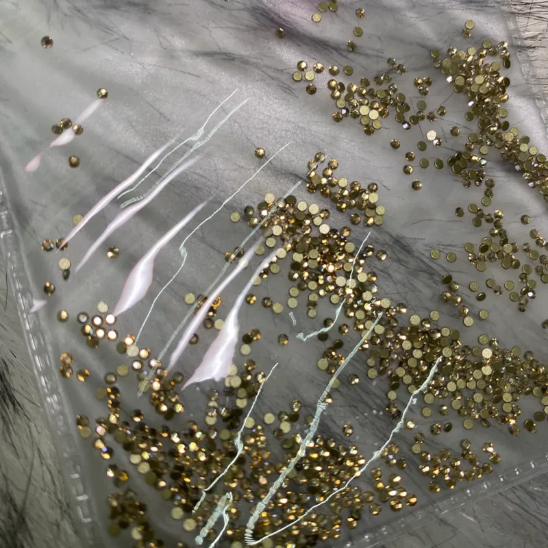 Piedra Swarowsky Dorada SS4