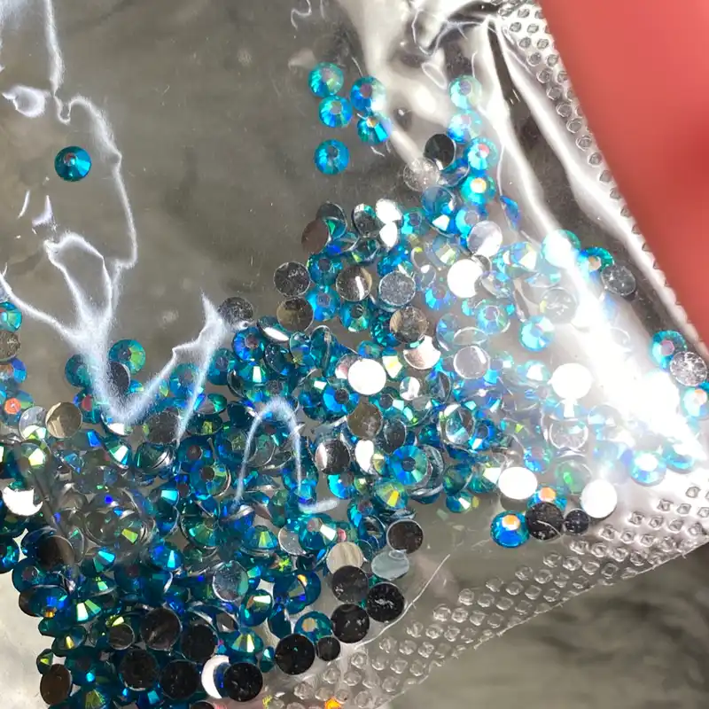 Piedras Azul Tornasol Sobre Mixto