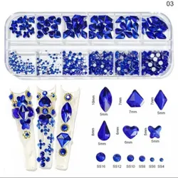 Piedras Azules Caja de 12 Divisiones 