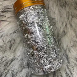 Pote Grande de Papel Plata