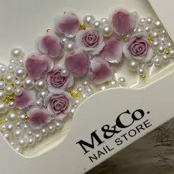 Rosas de Relieve Malva