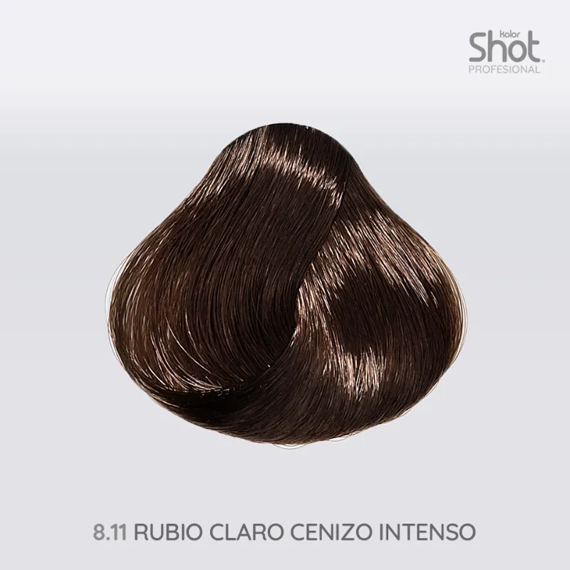 Rubio Claro Cenizo Intenso 8.11