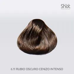 Rubio Oscuro Cenizo Intenso 6.11