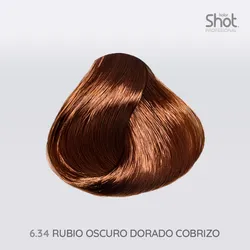 Rubio Oscuro Dorado Cobrizo 6.34