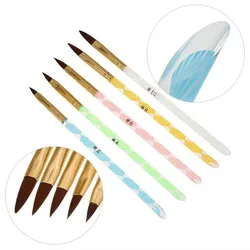 Set de 5 Pinceles Para Acrílico 
