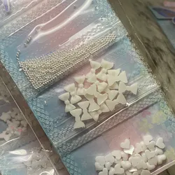 Sobre Decoración Variada Blanca 🎀Balines🤍