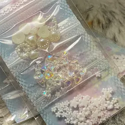 Sobre Decoración Variada Color Blanco 🤍🎀🌸