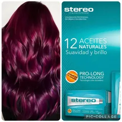 Tinte Stereo Rubio Púrpura 7.62