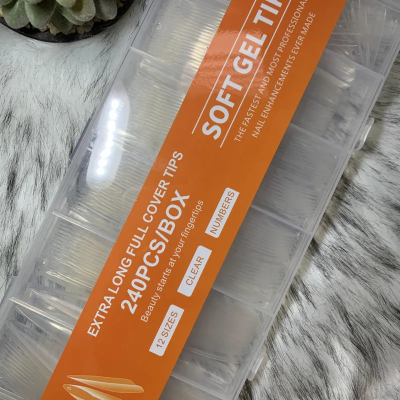Tips Soft Gel Stiletto XXL