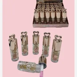 Brillo 24K tapa corazon 24pz.