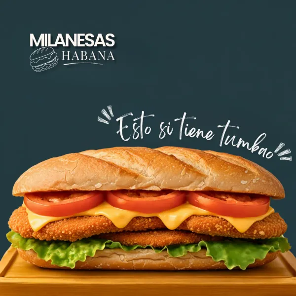 Milanesas Habana no es solo comida rápida. Es identidad, ritmo y sabor cubano en cada presentación. Nacemos para transformar lo cotidiano en una experiencia visual y sabrosa, con combos que cuentan historias y un branding que conquista miradas.