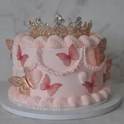 Cake de mariposa