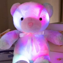 Oso iluminado