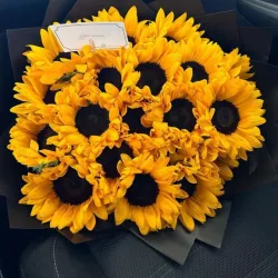 Ramo de girasoles naturales