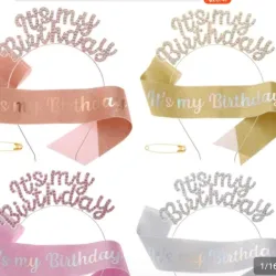 Set de 2 piezas de cumpleaños