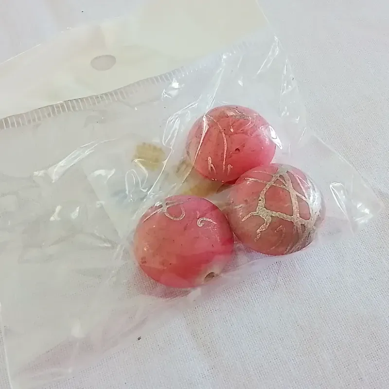 Acrilico redondo rosado