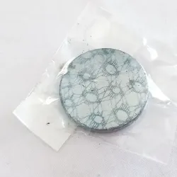 Actrilico azul redondo