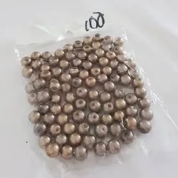 Paquete de 100 perlas.