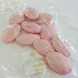 Rombo rosado, 10 piezas