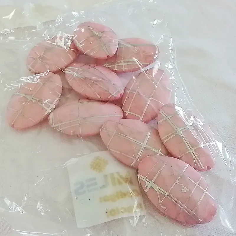 Rombo rosado, 10 piezas