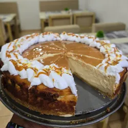 Cheesecake dulce de leche