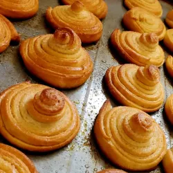 Espirales de mantequilla y naranja