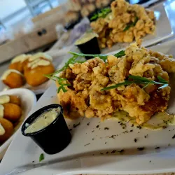 Fajitas de cerdo empanadas 