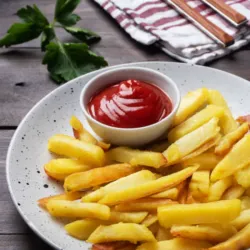 Papas fritas + ketchup