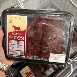 Bistec de carne de res de 1ra 500g