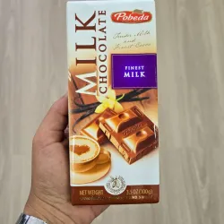 Chocolate con leche Pobeda