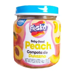 Compota de melocotón Fresko 113g