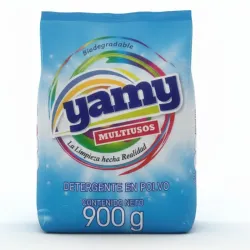 Detergente en polvo Yamy 900g
