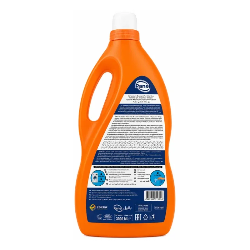 Detergente líquido para ropa de color 3LT