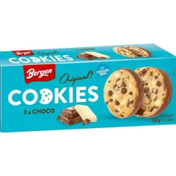 Galletas Cookies triple choco