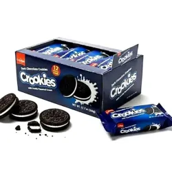 Galletas rellenas de crema de vainilla