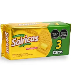 Galletas Saladas sabor mantequilla