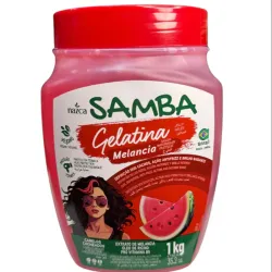 Gelatina Capilar aroma melon Samba
