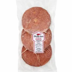 Hamburguesas de pollo 3 unidades