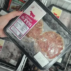 Hamburguesas de res 580g