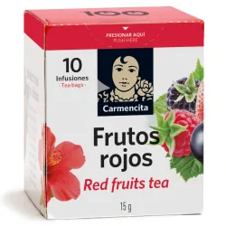 Infusion de Frutos Rojos Carmencita 10 bolsas