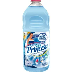 Jabon liquido azul Princesa