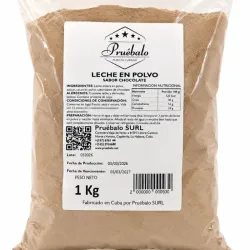 Leche en polvo sabor chocolate