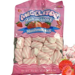 Malvaviscos de fresa Angelitos