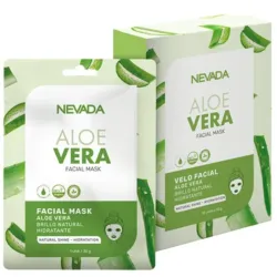 Mascarilla Facial de Aloe Nevada 10 unidades